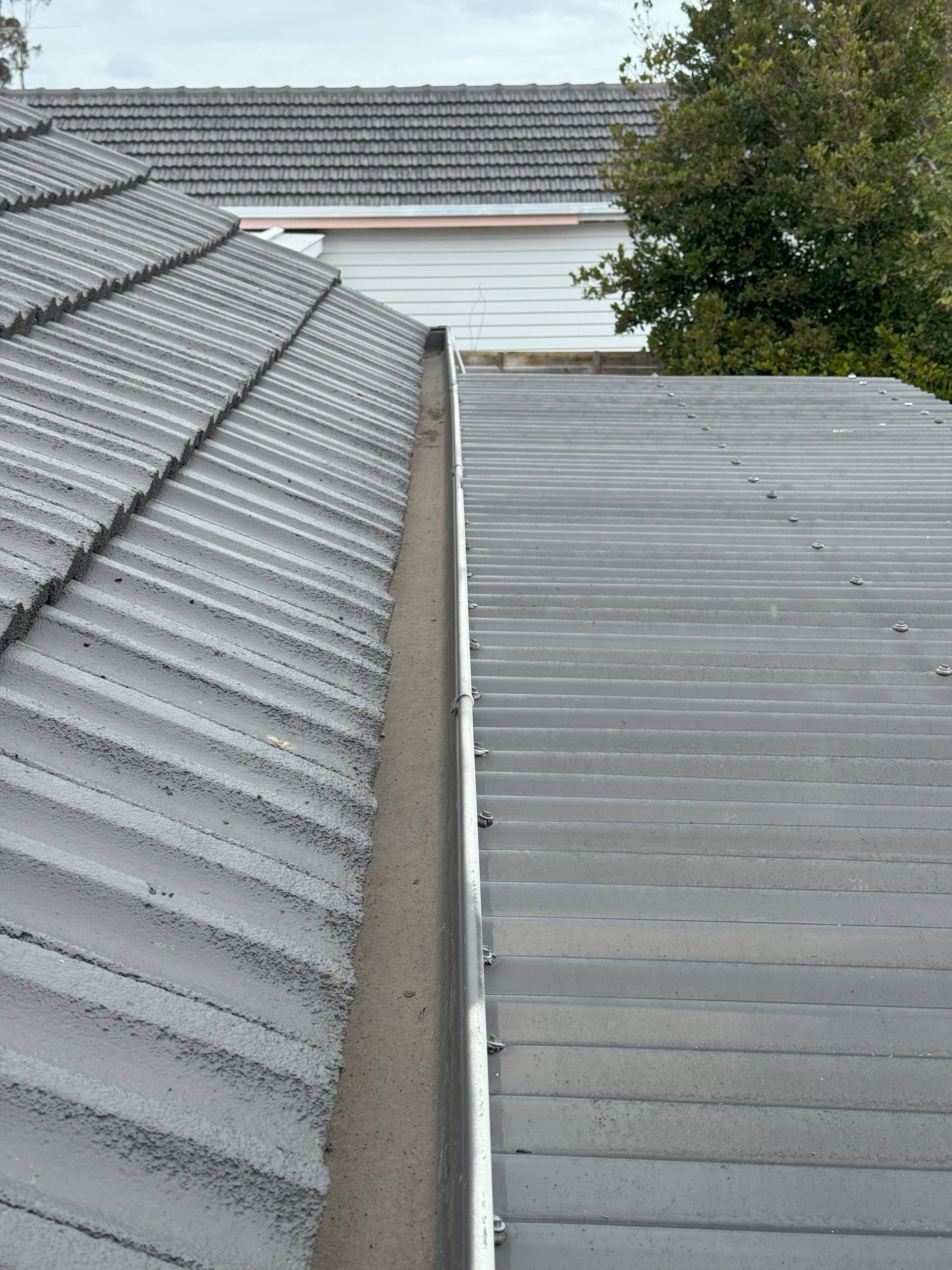 Gutter maintenance result